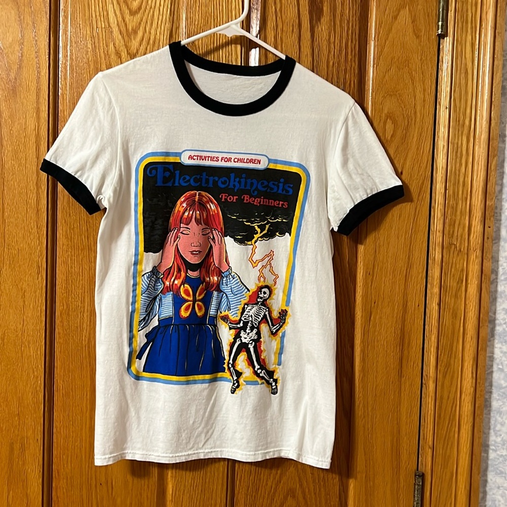 Electrokinesis for Beginners Ringer Tee